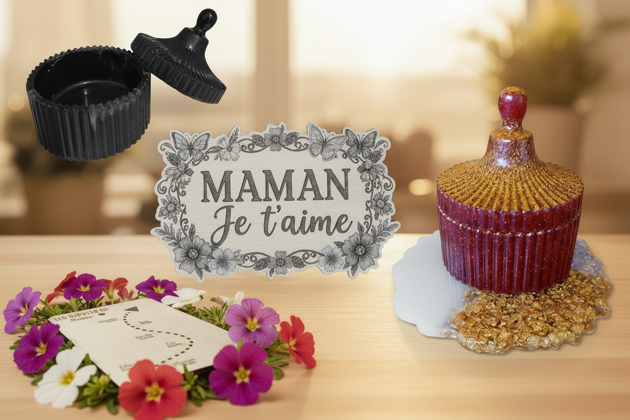 Montage artistique - Maman sans couleur